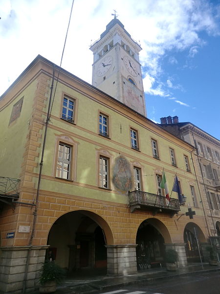 La Torre Civica di Cuneo, foto via Wikimedia Commons